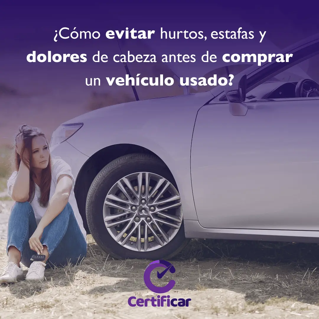 Información vehiculo usado Certificar
