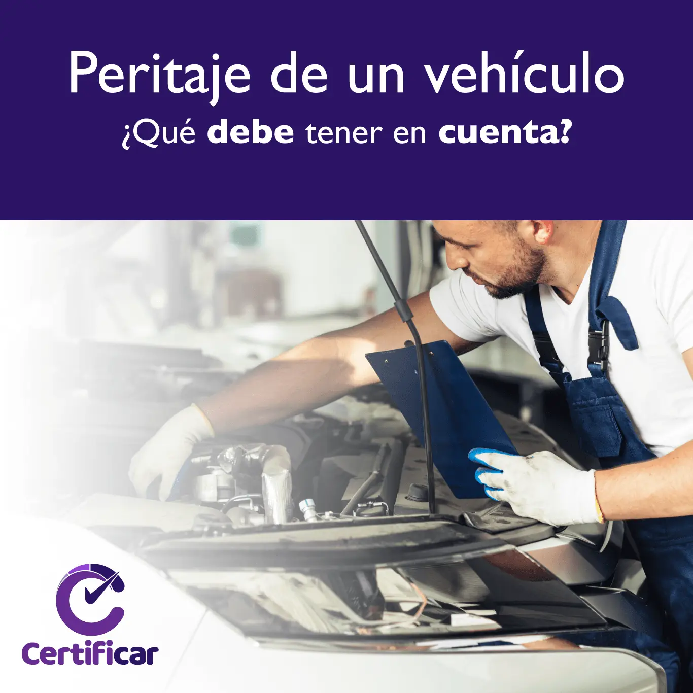Peritaje vehiculo usado Certificar
