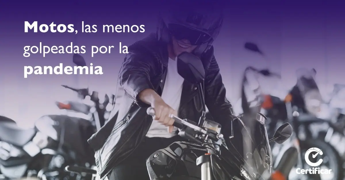 Motos, las menos golpeadas por la pandemia