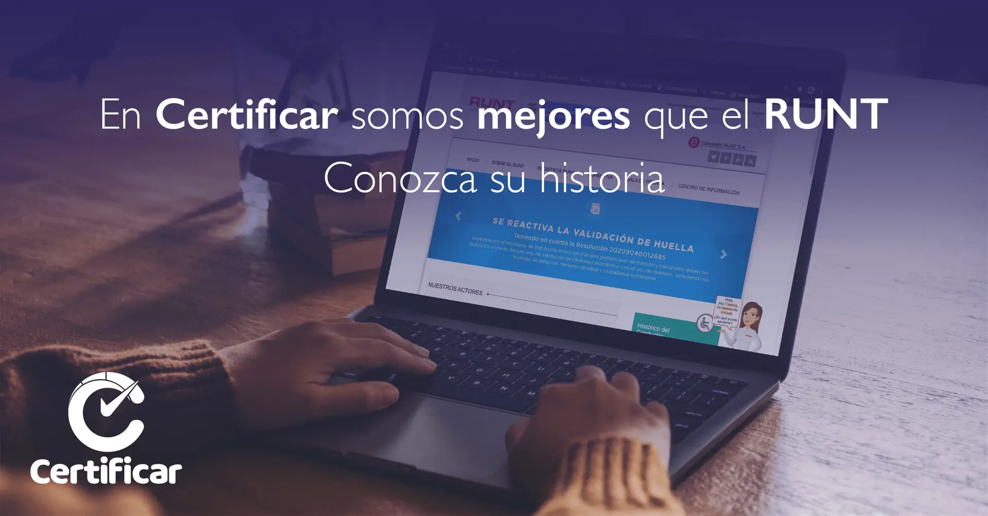 En Certificar somos mejores que el RUNT